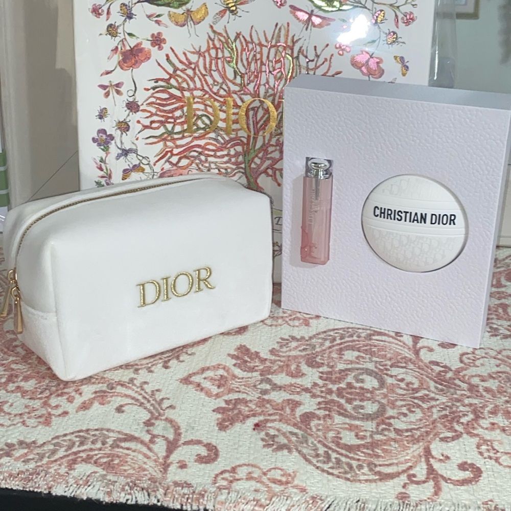 Dior Beauty Pouch with Makeup Set
